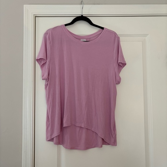 Athleta Women’s Pink Super Soft Sheer Top - Picture 2 of 6